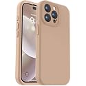 Vooii Compatible with iPhone 15 Pro Case, Upgrade Liquid Silicone, [Enhanced Camera Protection] [Soft Anti-Scratch Microfiber Lining] Shockproof Phone Case iPhone 15 Pro 6.1 inch - Light Brown