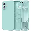 Vooii Magnetic for iPhone 17 Case 6.3" Premium Silicone, Mint