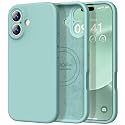 Vooii Magnetic for iPhone 17 Case 6.3" Premium Silicone, Pine Green