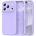 Vooii Magnetic for iPhone 17 Pro Case 6.3" Premium Silicone, Light Purple