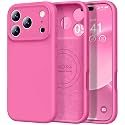 Vooii Magnetic for iPhone 17 Pro Case 6.3" Premium Silicone, Pitaya