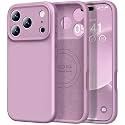 Vooii Magnetic for iPhone 17 Pro Case 6.3" Silicone, Lavender Purple