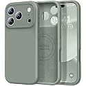 Vooii Magnetic for iPhone 17 Pro Case 6.3" Premium Silicone, Calke Green