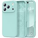 Vooii Magnetic for iPhone 17 Pro Case 6.3" Premium Silicone, Mint
