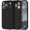 Vooii Magnetic for iPhone 17 Pro Case 6.3" Premium Silicone, Black