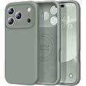 Vooii Magnetic for iPhone 17 Pro Max Case 6.9" Silicone, Calke Green