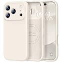 Vooii Magnetic for iPhone 17 Pro Max Case 6.9" Silicone, Stone