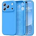 Vooii Magnetic for iPhone 17 Pro Max Case 6.9" Silicone, Blue
