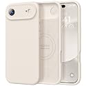 Vooii Magnetic for iPhone Air Case 6.5" Premium Silicone, Stone
