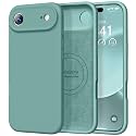 Vooii Magnetic for iPhone Air Case 6.5" Premium Silicone, Pine Green