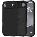 Vooii Magnetic for iPhone Air Case 6.5" Premium Silicone, Black