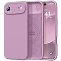 Vooii Magnetic for iPhone Air Case 6.5" Premium Silicone, Purple
