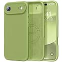 Vooii Magnetic for iPhone Air Case 6.5" Premium Silicone, Cedar Green