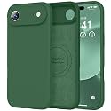 Vooii Magnetic for iPhone Air Case 6.5" Premium Silicone, Green