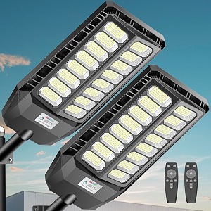 VOOJOY 8000W Solar Lights Outdoor Solar Street