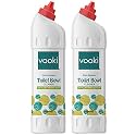 Vooki Ecofriendly Toilet Cleaner, 100 Flush Protection Toilet Bowl Cleaner Liquid, Home and Commercial Use - 500 Ml (Pack of 2)