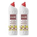 Vooki Heavy Duty Toilet Cleaner, Fumeless Deep Action Toilet Bowl Cleaner Liquid, Home and Commercial Use - 500 Ml Each (Pack of 2)