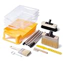 Voomey 11-Piece Deck Stain Brush Kit – 7.5" Anti-Shedding Paint Applicator