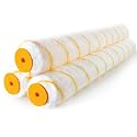 VOOMEY 18 Inch Paint Roller Covers, Microfiber Paint Roller Cover, Suitable for Various Large-Scale Scene Painting, Such as Walls, Ceilings, Etc (Pack of 3,1/2" Nap)