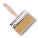 Voomey Deck Stain Brush 6 Inch, Limewash Brush for Wood, Deck Stain and Sealer Applicator, Strong Hold Paint Without Chipping, Quickly Paint Decks, Fences, Walls and Furniture