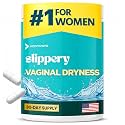 VoomVaya Slippery Vaginal Dryness Relief w/Slippery Elm for Women, 60 Caps