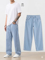 VORNIX DENIM Loose Fit Men Light Blue
