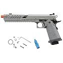 Vorsk Aluminum CNC Airsoft Titan Hi-Capa Extended Gas Blowback Pistol w/ 20mm Rail
