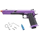 Vorsk Aluminum CNC Airsoft Titan Hi-Capa Extended Gas Blowback Pistol w/ 20mm Rail