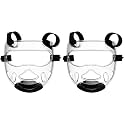 VOSAREA Adult Boxing Faceshield Taekwondo Sports Face Cover Sparring Face Guard Detachable Face (Transparent, 22.5X21X9CM)