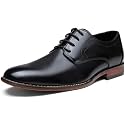 Vostey Men's Dress Shoes Classic Plain Toe Men Oxford Shoes