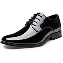Vostey Men's Dress Shoes Classic Plain Toe Men Oxford Shoes