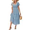 VOTEPRETTY Women39s 2026 Summer Boho Maxi Dresses