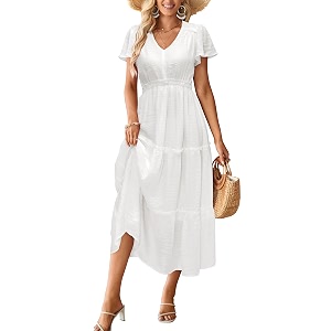 VOTEPRETTY Womens 2026 Summer Boho Maxi Dresses