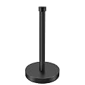VOTZAAQ Black Paper Towel Holder, Countertop with Sturdy Non-Slip Base