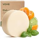 Vove Solid Dish Soap Bar, Coastal Citrus Mint, Plant-Based, 1 Bar