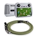 VOVMOEYA DJI RC RC2 Controller Lanyard, Neck Shoulder Strap for Mini5 Pro Mini4 Pro Mavic4 Mavic3 Drone Remote Accessories - Green