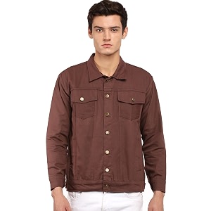 VOXATI Mens Denim Jacket