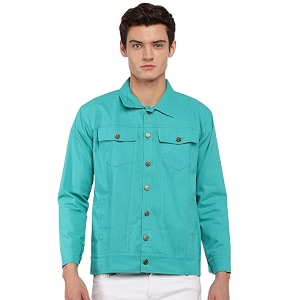 VOXATI Mens Denim Jacket
