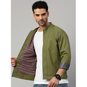VOXATI Mens Denim Truckers Jacket