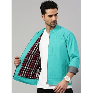 VOXATI Mens Denim Truckers Jacket
