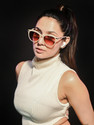 VOYAGE Oval Sunglasses