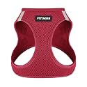 Voyager Step-in Air Dog Vest Harness - Burgundy, Small