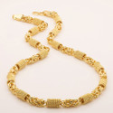 Voylla Artificial Classic Plain Gold-plated Plated Brass Chain