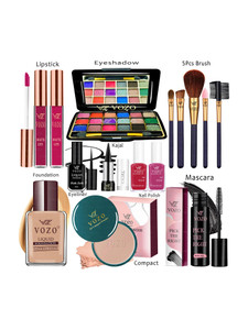 vozo makeup kit sets one-stop beauty package for beginners and professionals set-170