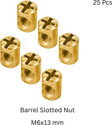 VP INDUSTRIES Nut Barrel Slotted Nut