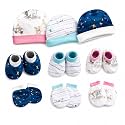 VParents New Born Baby Cotton Gloves, Cap &amp; Mittens Combo Set (0-3 Months) | Booty Set | Kids Gloves &amp; Socks | Best Baby Gift | For Boys &amp; Girls