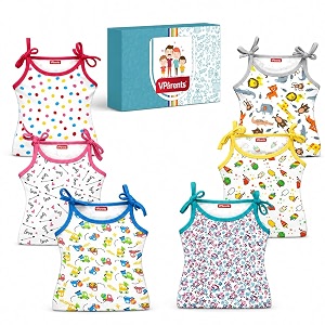 vparents cotton new born baby boy39s amp baby girls jabla -multicolour - pack of 6 0-3 months