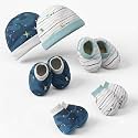 VParents New Born Baby Cotton Gloves, Cap & Mittens Combo Set (0-3 Months) | Booty Set | Kids Gloves & Socks | Best Baby Gift | For Boys & Girls
