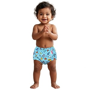 vparents padded underwear for babies and toddlers with 3 layers of cotton padding potty training pull up amp diaper-free time 1-2 years car