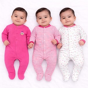 VParents Rompers for New Born Baby Girl